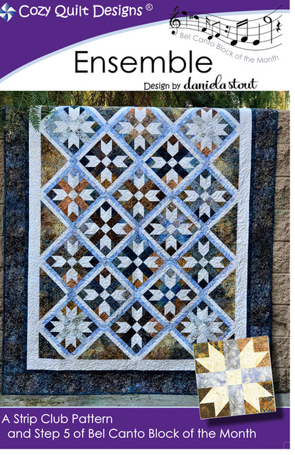 Ensemble Quilt Pattern By Cozy Quilt Designs Bel Conto Step 5