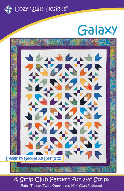Galaxy Quilt Pattern By Cozy Quilt Designs