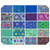 Kaffe Fassett Collective 10" Squares Feb 2022 Neptune