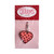 Lori Holt Bee Dots Enamel Happy Charm Heart