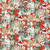 Clothworks Santa Paws Christmas Posing Pets Fabric Y4428-55