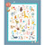 Devonstone Little Adventure Alphabet Cot Panel 90 x 110cm Fabric DV7252