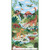 Prehistoric Dinosaur Multi Panel Fabric MU-170-1