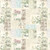 Clothworks Harmony Multi Colour Plants Fabric Y4582-55