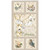 Clothworks Night Whispers Owls Panel Fabric Y4671-62