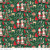 Riley Blake Designs Charming Christmas Santa & Mrs Claus Fabric C16351-GREEN