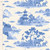 Tilda Something Blue Cottonview Cream Fabric 100670
