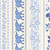Tilda Something Blue Co-Ord  Borders Blue Fabric 110170