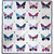 Matildas Own Applique Butterflies 54 x 48 Inch Pattern & Template Set