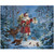 Riley Blake Picture a Christmas II Santa and His Friends Panel Fabric by RBD Designers PD17984-PANEL