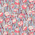Liberty of London Meadow Flowers Poppy Breeze D (Pink) Fabric L01667528D
