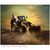 Riley Blake Designs Caterpillar CAT Backhoe Loader Panel Fabric PD17930-PANEL