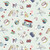 Riley Blake Designs Cath Kidston Signature Collection Icons Mist Fabric by Amber Elliot C18371-MIST