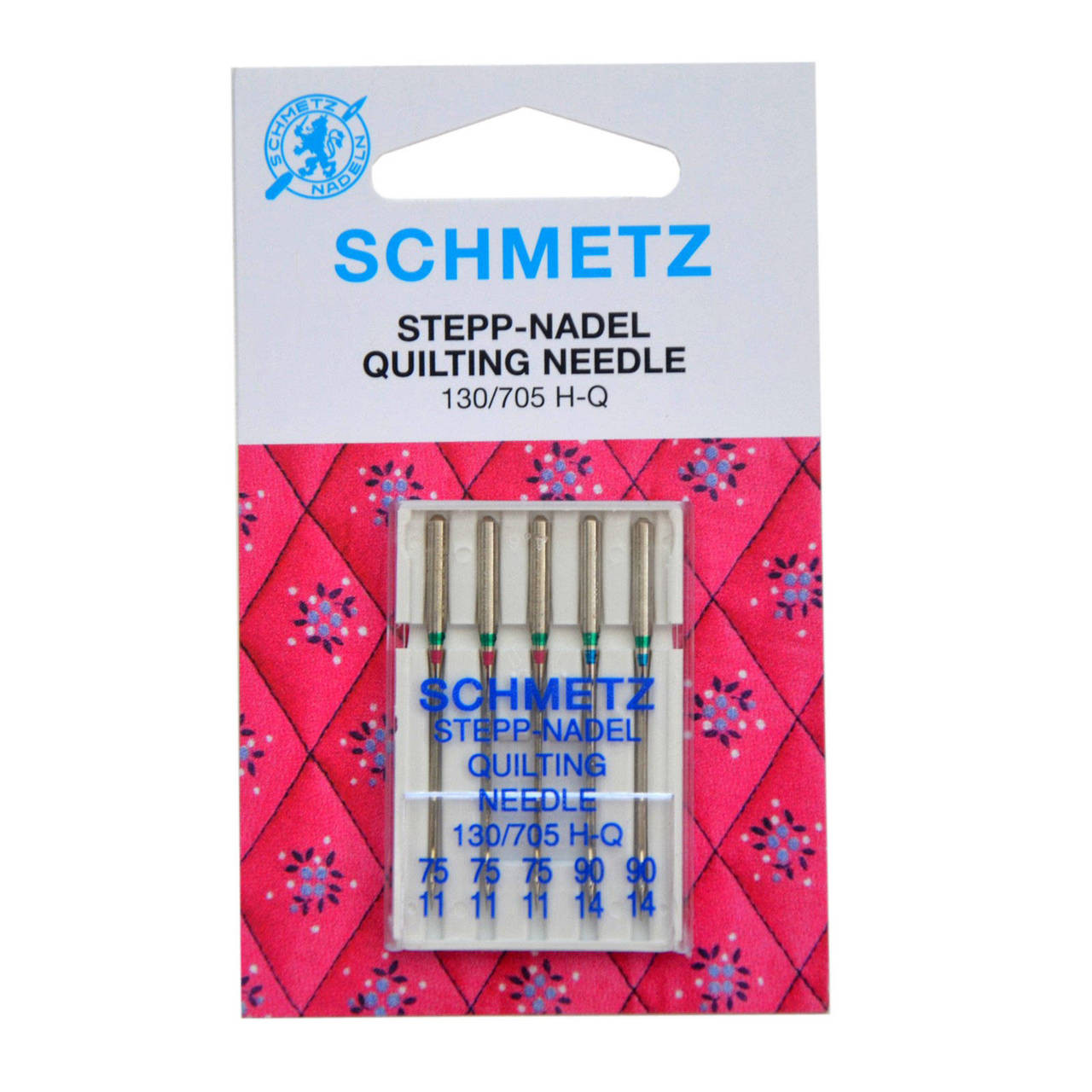 Schmetz Quilting Sewing Machine Needles Size 75/11 and 90/14 Craft DIY