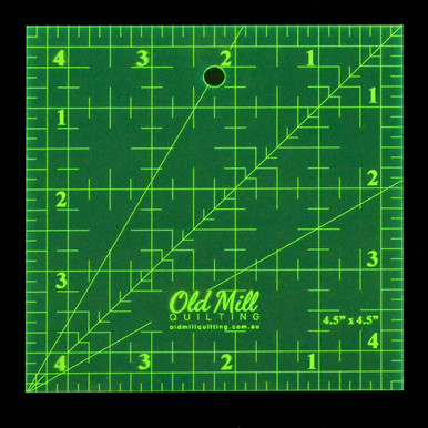 4.5 Ruler Matildas Own Ruler 4.5 x 4.5 Inch Square - Old Mill Quilting