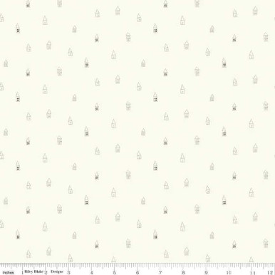 Riley Blake Designs Hush Hush 2 Tiny Town Fabric C12872 - Old Mill Quilting