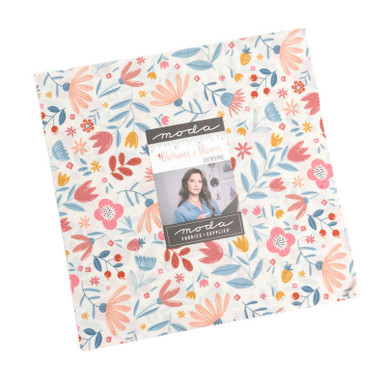 Moda Blossoms and Blooms Layer Cake 10" Squares Fabric by Elena Amo ...