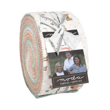 Moda Lucky Jelly Roll 2.5" Fabric Strips by Sweetwater - Old Mill Quilting