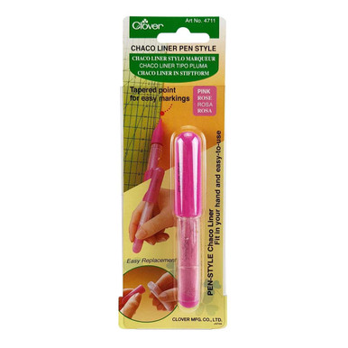 Clover Chaco Liner Pen Style PINK Old Mill Quilting