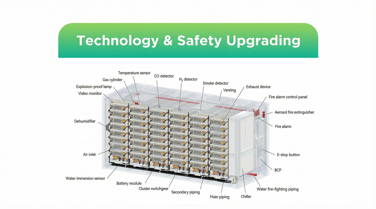 Liniotech 5MWh Liquid Cooling BESS | Advanced Energy Storage System
