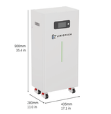 Liniotech Energy 16kWh 51.2V 314Ah LiFePO4 solar battery for home and commercial energy storage