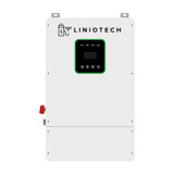 LINIOTECH 10 KWH LiFePO4 Power Reserve Power Wall Battery Storage  8KW Solar Hybrid Inverter