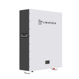 LINIOTECH 10 KWH 51.2V 200Ah Lifepo4 Power Reserve Power Wall Battery Storage Wall Mounted UL1973 LCD Touch Screen