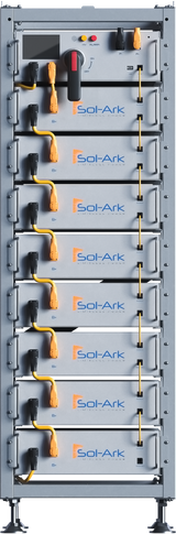 Sol-Ark High Voltage 60kWh Battery Bank - IP20 Indoor - Use with Sol-Ark 60K