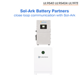 Sol-Ark 15k-2P + LINIOTECH 14.33KWH Lifepo4 48V 280Ah Battery Storage IP65 Outdoor Rated Floor Mount UL1973 / Sol-Ark UL9540 / UL9540A / CEC