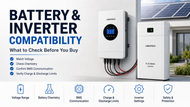 Battery and Inverter Compatibility: What to Check Before You Buy