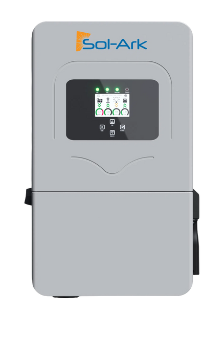Sol-Ark 12K-2P-LL Limitless Hybrid Inverter – 12kW Whole Home Backup, 19.2kW Solar Input, 48V Battery Compatible