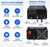 48V LiFePO4 fast battery charger with 58.4V DC output and 20A charging current, featuring LED monitoring, active cooling fan, and durable aluminum housing.