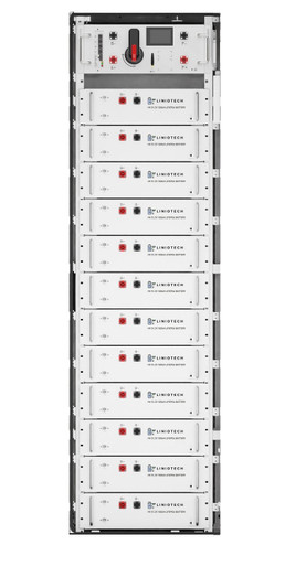 Liniotech 61.44kWh High Voltage Battery | Sol-Ark 60K-3P-480V Compatible