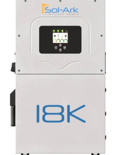 Sol-Ark 18K-48V Hybrid Solar Inverter Indoor Outdoor