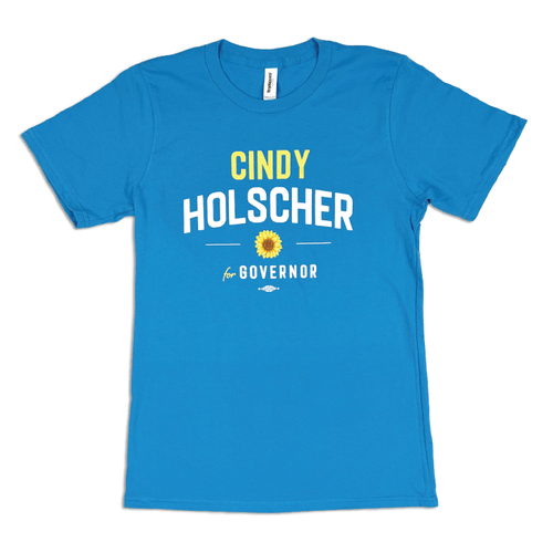 Cindy Holscher for Governor (Unisex Pool Tee)
