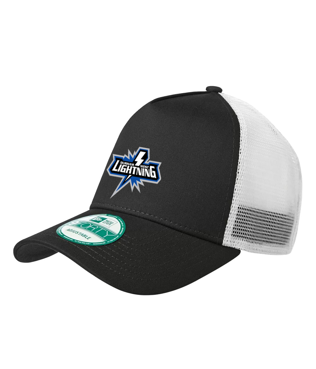 帽子 Windowlicker Durham West Lightning Hockey Club Embroidered Snapback Trucker Cap