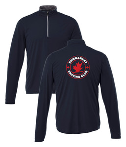 Newmarket Skating Club Adult Tech Quarter Zip Newmarket Skating Club Adult Tech Quarter Zip