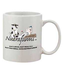 Nutrafarm Go Natural Logo 11 oz. Coffee Mug