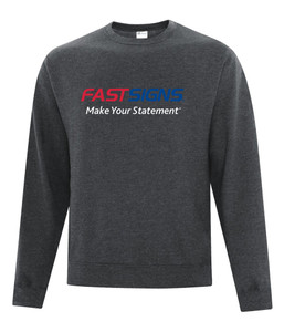 Fast Signs Sweatshirts - 2XL-4XL - Dark Heather Grey Fast Signs Sweatshirts - 2XL-4XL - Dark Heather Grey