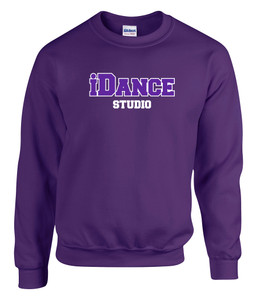 iDance Adult Purple Crewneck iDance Adult Purple Crewneck