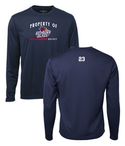 GMHA Blaze Adult Long Sleeve Tee GMHA Blaze Adult Long Sleeve Tee