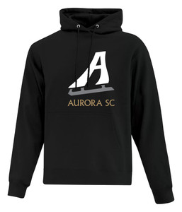 Aurora Skating Club Everyday Fleece Adult Hoody - Black Aurora Skating Club Everyday Fleece Adult Hoody - Black