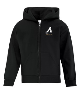 Aurora Skating Club Everyday Fleece Full Zip Youth Hoody Aurora Skating Club Everyday Fleece Full Zip Youth Hoody