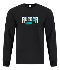 Aurora Grove Public School Adult Long Sleeve Tee Aurora Grove Public School Adult Long Sleeve Tee