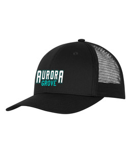 Aurora Grove Public School Adult Trucker Snapback Cap Aurora Grove Public School Adult Trucker Snapback Cap