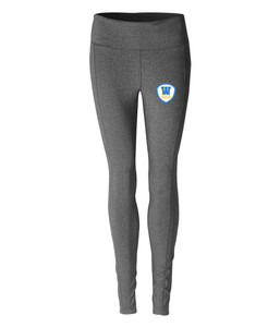 Whitby Figure Skating Club Women's Leggings - Graphite Heather Whitby Figure Skating Club Women's Leggings - Graphite Heather