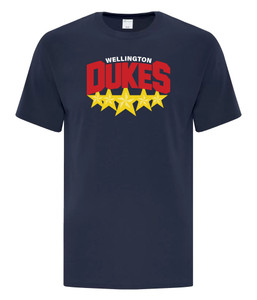 Wellington Dukes Hockey Club Navy Men's Short Sleeve Tee Wellington Dukes Hockey Club Navy Men's Short Sleeve Tee