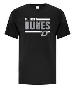 Wellington Dukes Hockey Club Men's Black Short Sleeve Tee Wellington Dukes Hockey Club Men's Black Short Sleeve Tee