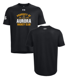 Aurora Minor Hockey Adult Team Short Sleeve Tee