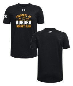 Aurora Minor Hockey Youth Team Short Sleeve Tee